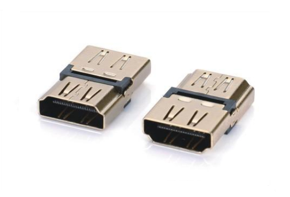 HDMI A/F轉HDMI A/F轉接頭C1版(0.4)長22.60MM