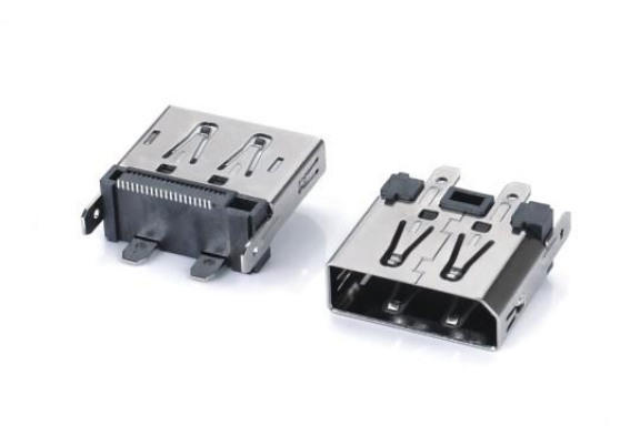 Display Port 20Pin直立式母座無(wú)卷邊H=15.00MM